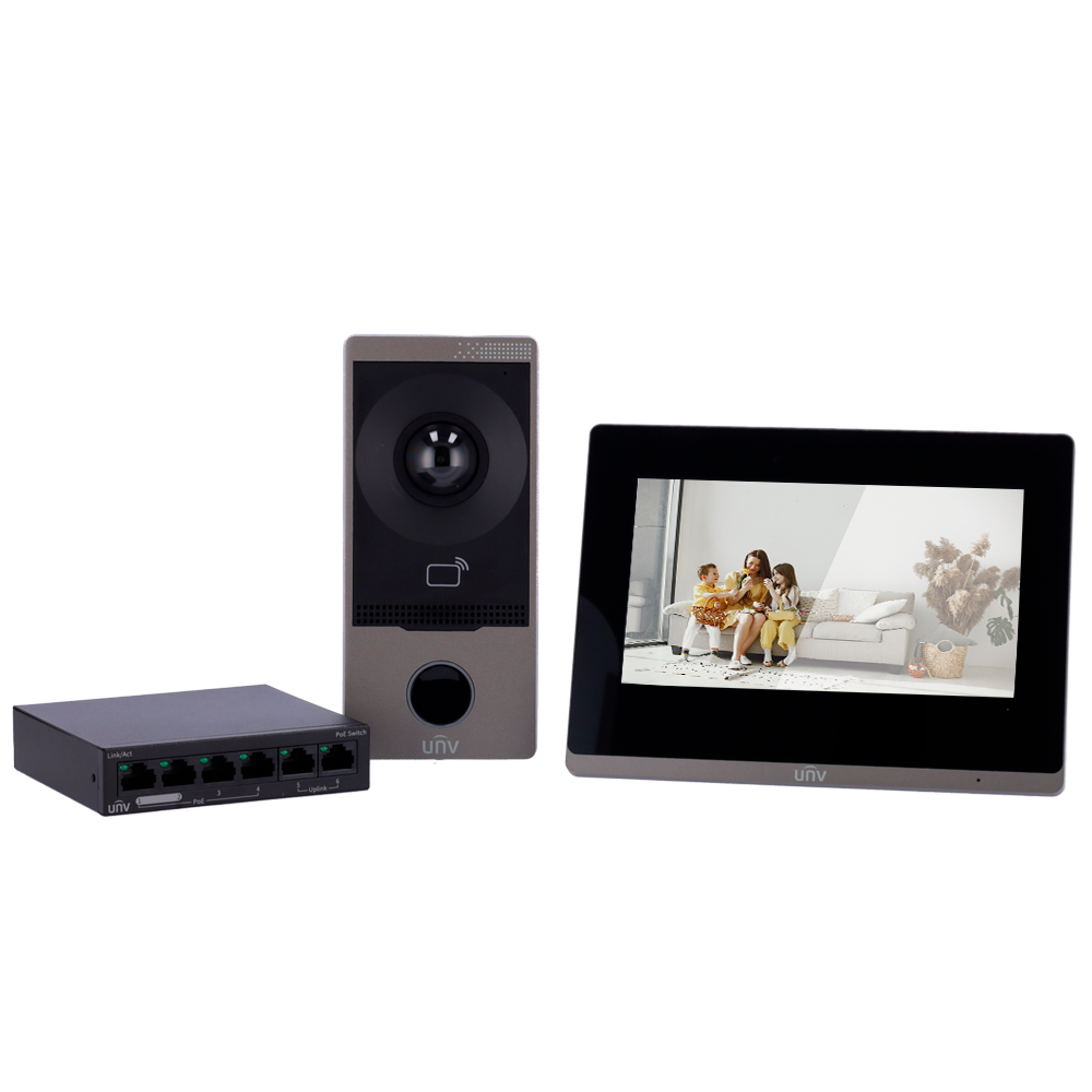 Kit interphone vidéo Uniview